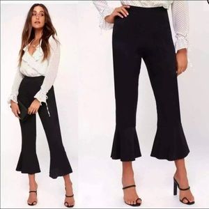 Black Capri casual pants